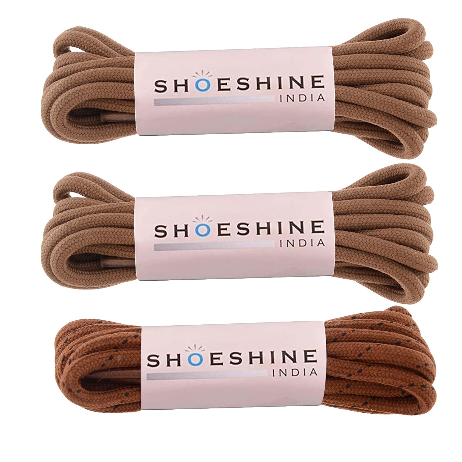 SHOESHINE Shoelaces Round Boot Laces (3 Pairs) Casual, Hiking, Trekking, Safety Shoe Laces (B0CJ7ZJXV1) Amazon Price History, Amazon Price Tracker