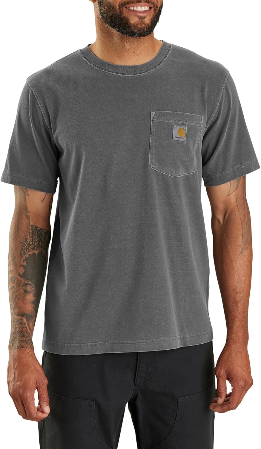 Carhartt Men's Irvine Relaxed Garment Dyed T-Shirt - Image 2