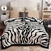 Vista 18 de Manta de Visón Coreana de Invierno de Felpa Suave, Manta de Forro Polar Raschel de Franela para Sofá y Sillón 60x80 Pulgadas Otoñal Suave y Cálida