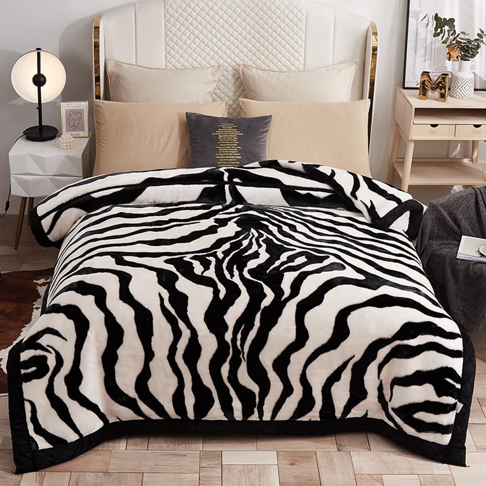 Amazon.com: 8 Lbs Heavy Winter Fleece Plush Blanket 80x90