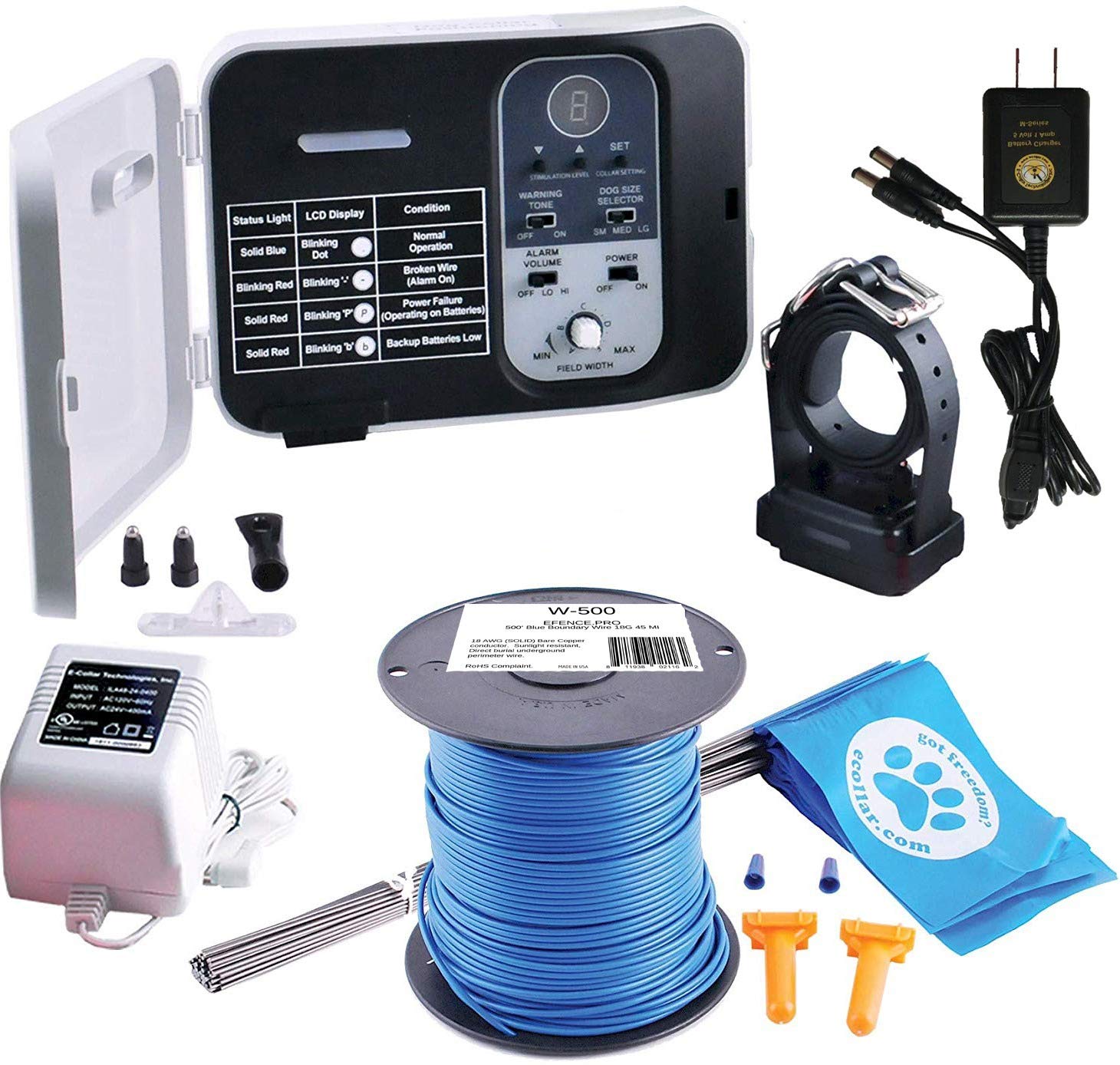 Buy Educator PF1000BK EFence Underground Fence Containment System