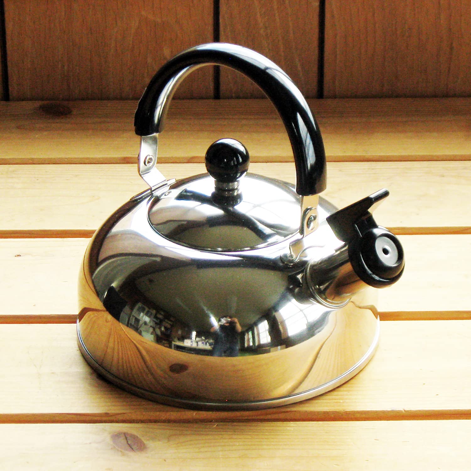 Amazon｜ナガオ 燕三条 やかん ケトル 満水1.5L IH対応 笛吹き