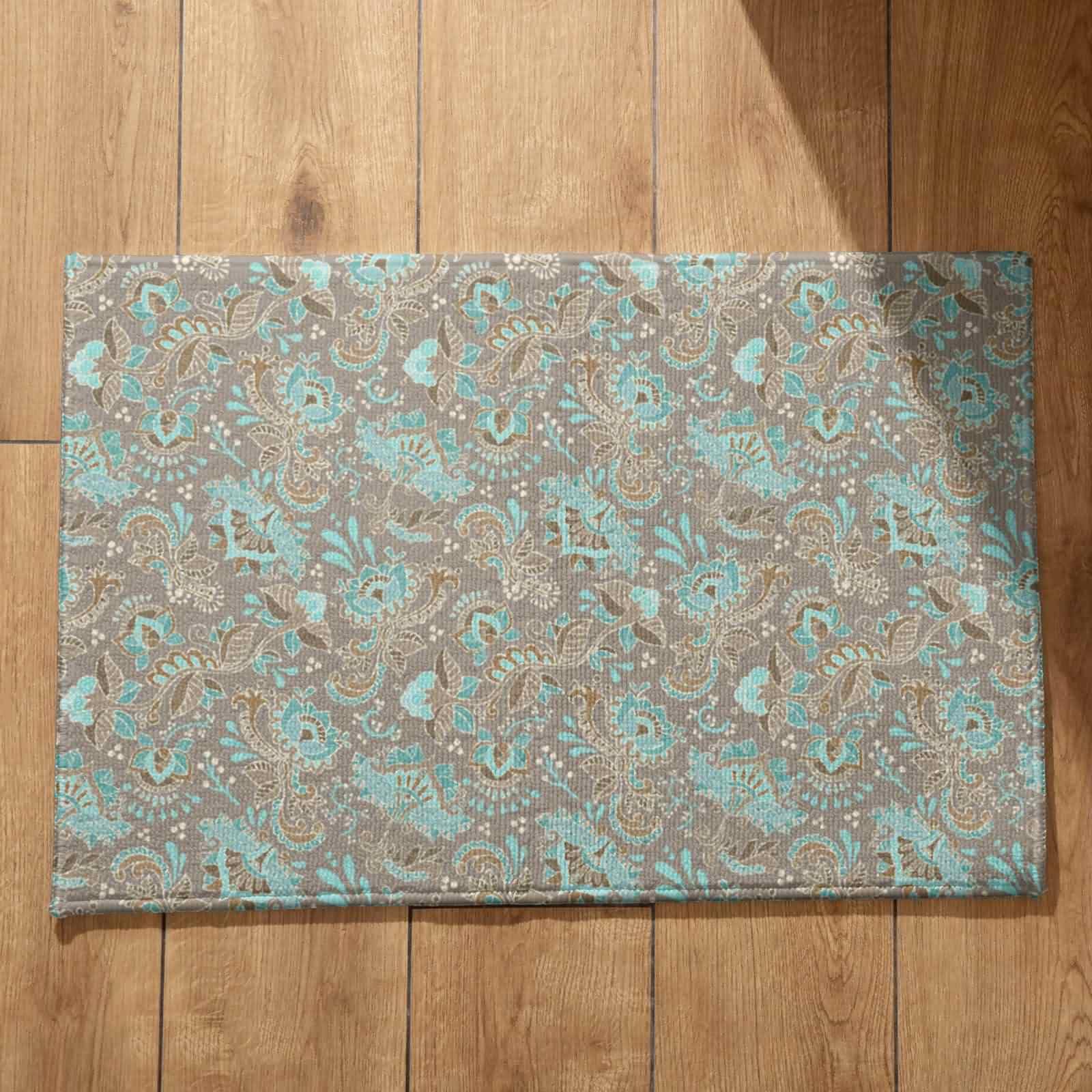Tapis de porte exterieur lavable et tapis de cuisine antidérapant