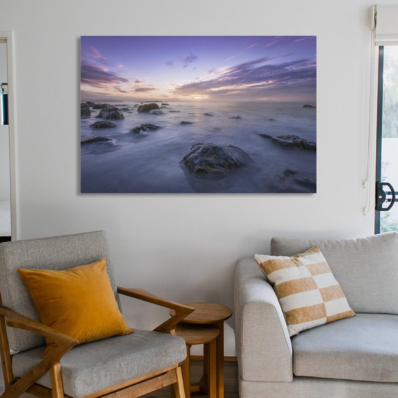 ビーチシーン アートパネル