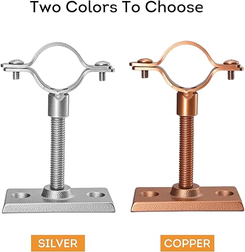 Miniatura 3 de Lily's Home Soporte de pared para botella de vino, diseño industrial con accesorios de montaje, funciona con botellas de vino o licor, acabado de