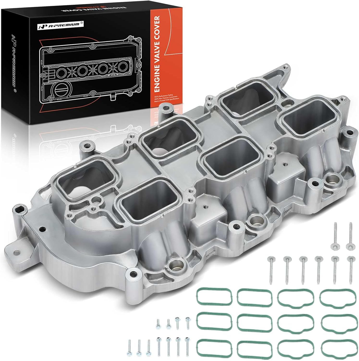 A-Premium Front Lower Intake Manifold Compatible with Ram 1500, C/V & Jeep Grand Cherokee, Wrangler, Cherokee & Dodge Grand Caravan, Charger, Journey, Durango, Challenger & Chrysler Town & Country