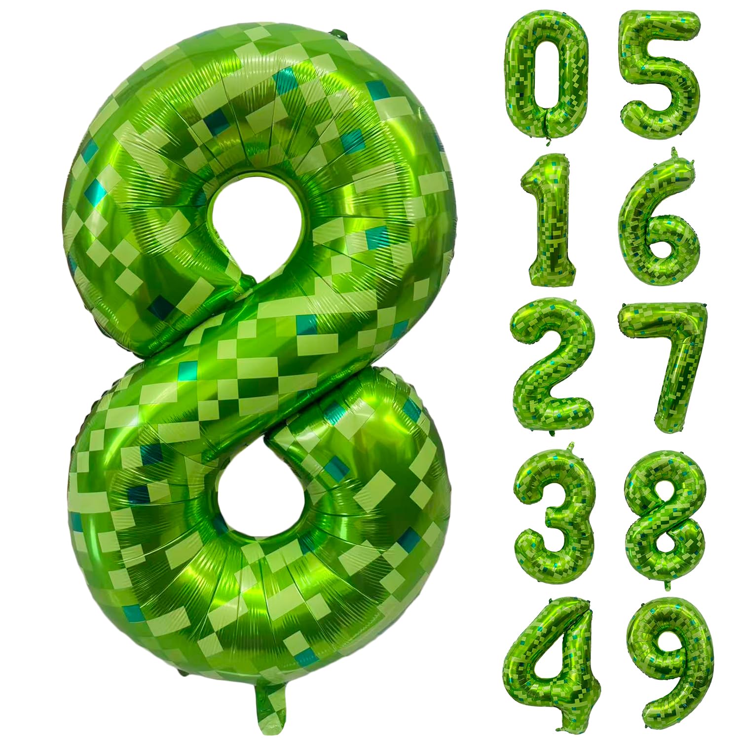 Red 0 balloon 40 Inch Giant Helium Foil Number 0 to 9 Red Balloon Birthday Wedding Party Digital Decorations (Number 0) — view 276