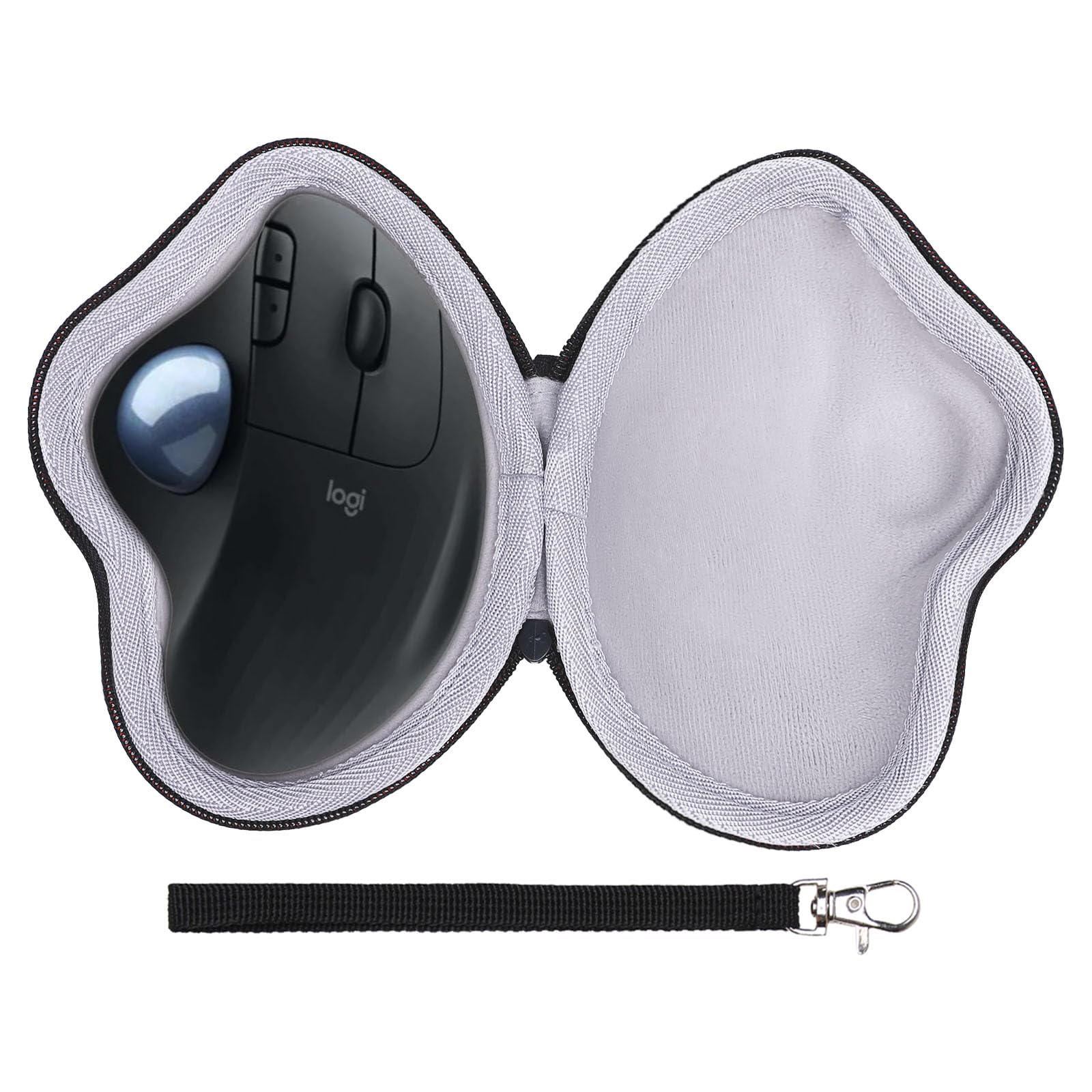 LTGEM EVA Hard Protective Case Travel Carrying Storage Bag for Logitech M570 Wireless Trackball Mouse-image-29