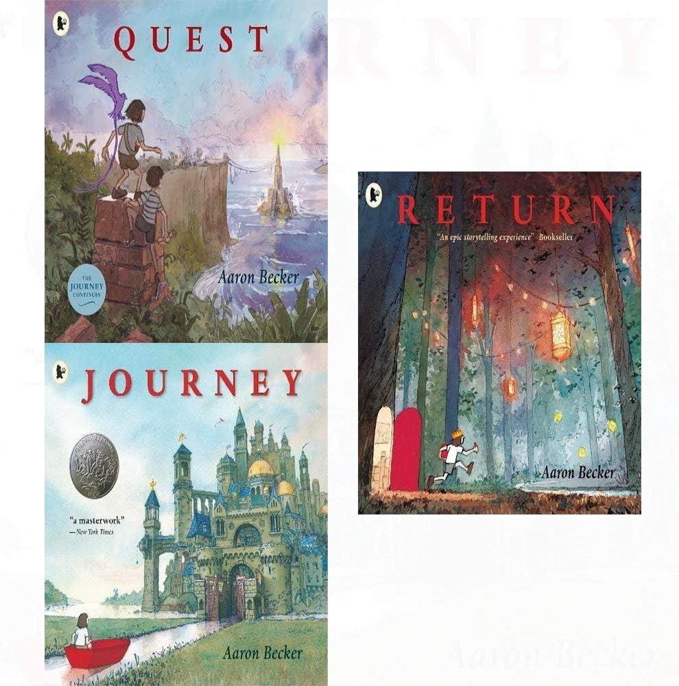 Journey trilogy aaron becker 3 books collection set-(journey,quest,return)