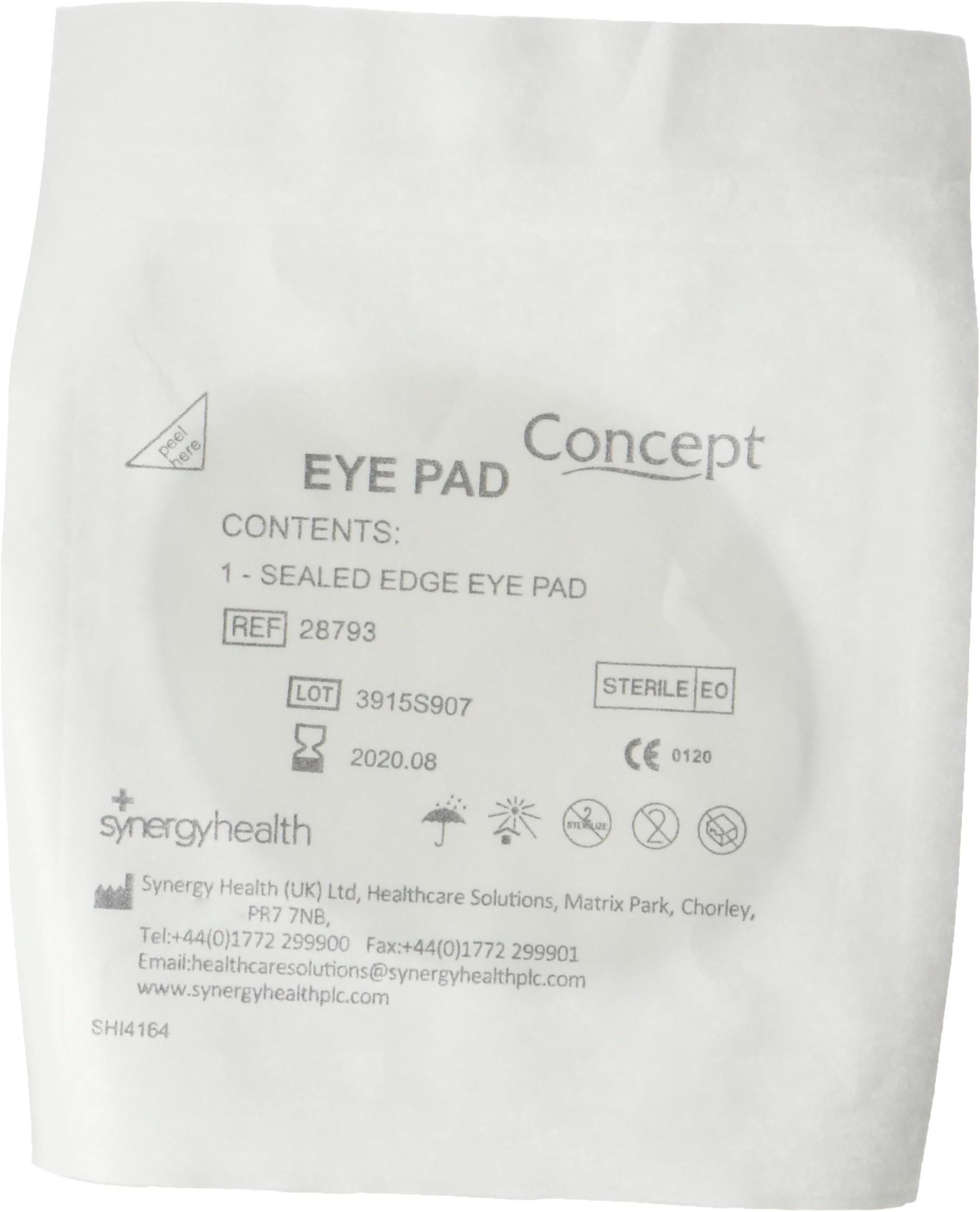 CLS VC28793 Eye Pad Sterile (Pack of 50),8cm x 6cm
