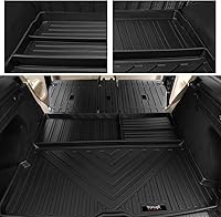 Vista 4 de Ajuste personalizado para Mercedes Benz GLC 300 250 300e 43 63 2016-2022 (No para Coupe) Alfombrillas del suelo, forro de carga y alfombrilla