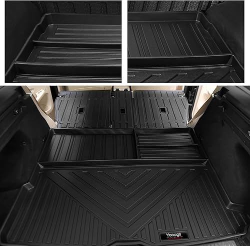 Miniatura 4 de Ajuste personalizado para Mercedes Benz GLC 300 250 300e 43 63 2016-2022 (no para Coupe), juego completo de alfombrillas de carga y respaldo para