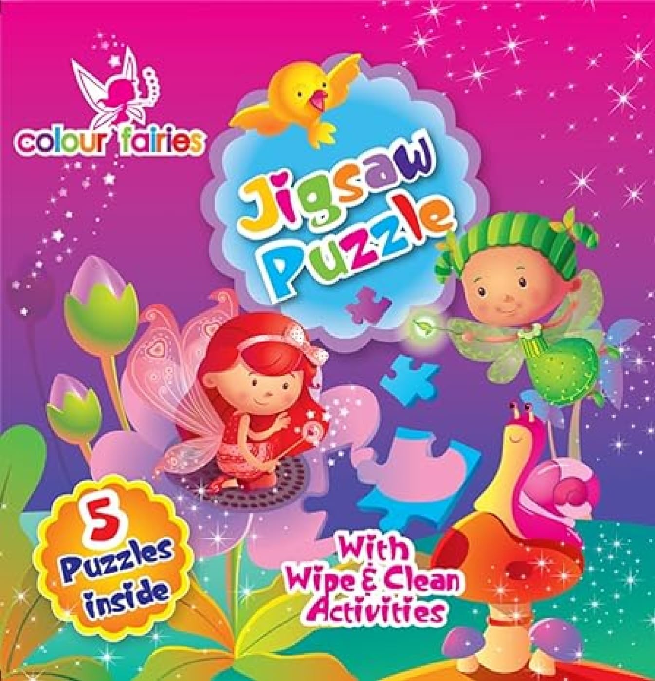 Colour Fairies Jigsaw Puzzle Board Book Paperback – 28 March 2015