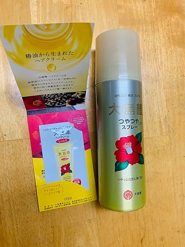 Amazon | 大島椿 ヘアスプレー 白雪姫 デザイン 140g 艶出し 仕上げ用