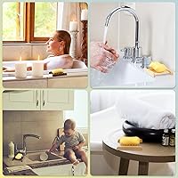 Vista 3 de Honeydak 30 piezas de jabonera de madera de bambú, bandeja de jabón de madera, estuche de esponja de madera para baño, accesorios hechos a mano