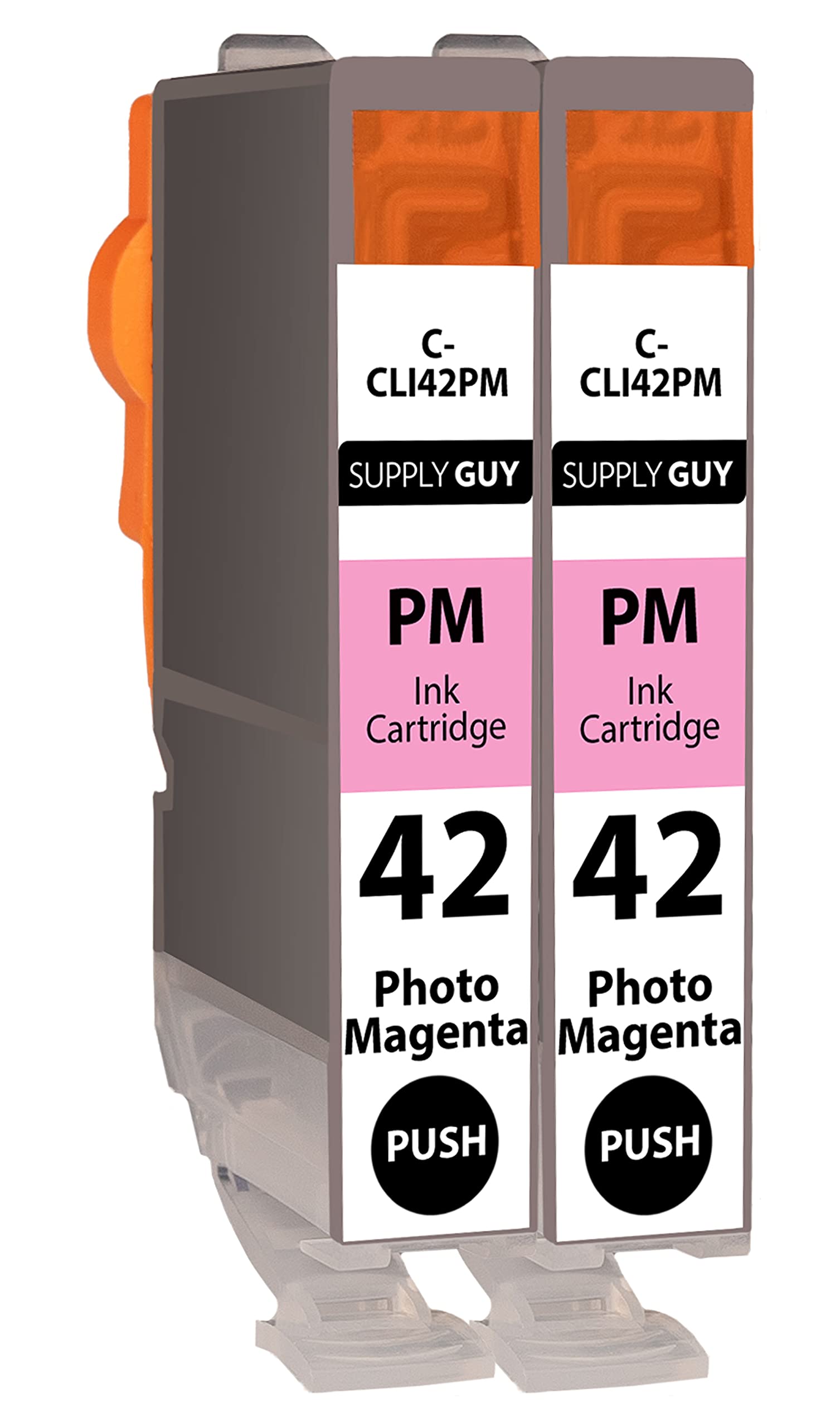 Supply Guy2 Ink cartridges compatible with Canon CLI-42 PM Photo Magenta for Pixma PRO100 PRO100s