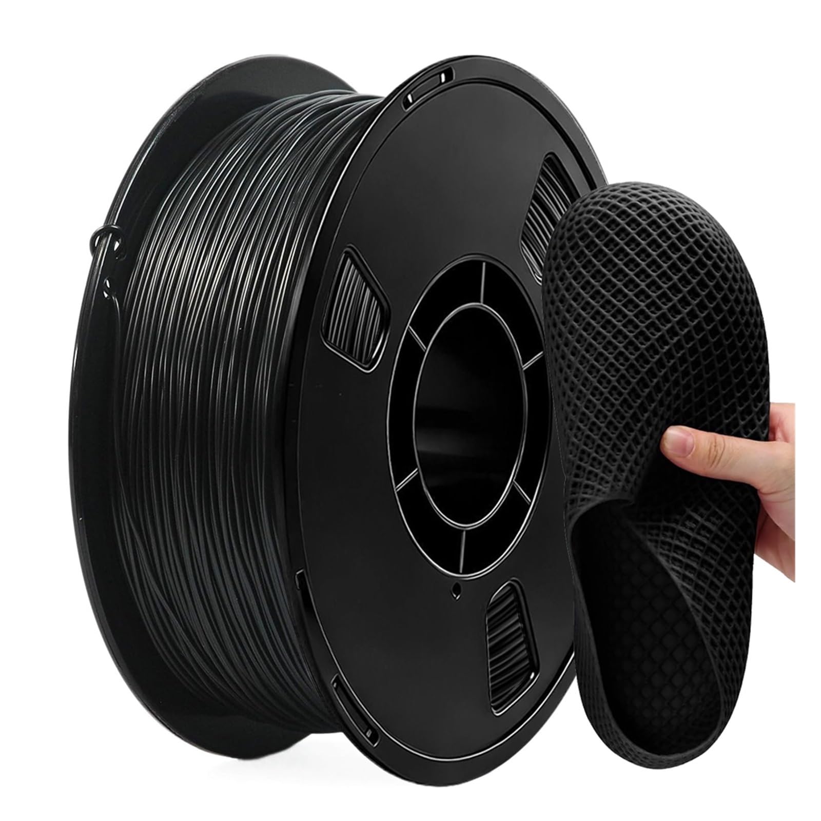 3d Drucker Filament Schwarzes flexibles Filament