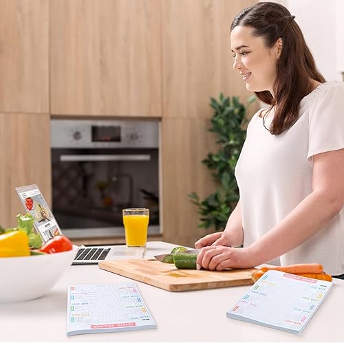 Miniatura 7 de 80 páginas semanales de entrenamiento de salud, diario de dieta diaria, planificador de ejercicios, diario de fitness, diario de bienestar de año