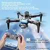 Drones with Camera 4k Professional for Adults, RC Quadcopter with 4.5 Inch HD Screen on Controller, Drone with Dual Camera and Obstacle Avoidance, Brushless Motor, Follow Me Mode, Under 249g