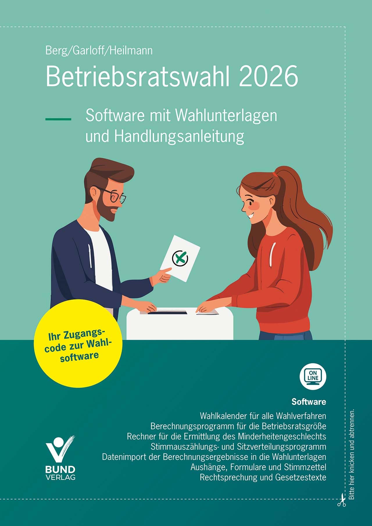 Betriebsratswahl 2026: Software mit Wahlunterlagen und Handlungsanleitung