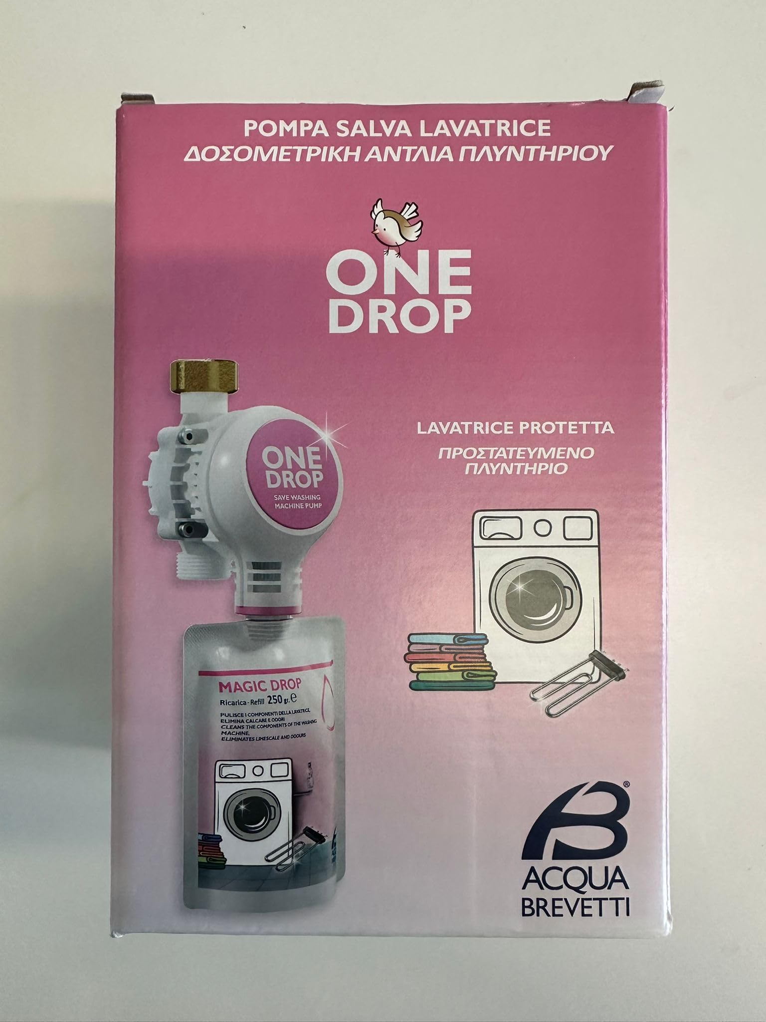 ONE DROP Anticalcare per Lavatrice