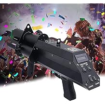 Confetti Machine, Three Headed Confetti Shooter, Wedding Confetti Concierge Flowers Atmosphere Gun for Wedding Holiday Halloween Christmas,Collector88