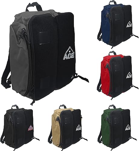 Miniatura 10 de Mochila Cornhole con parche ACE  Capacidad para hasta seis juegos de bolsas de Cornhole (hasta 24 bolsas)