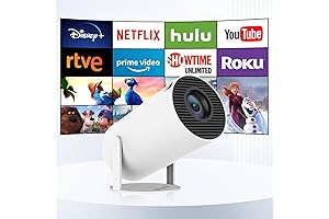 HIPPUS Smart Projector with Android TV 11.0 for HD Magic Screen Projection