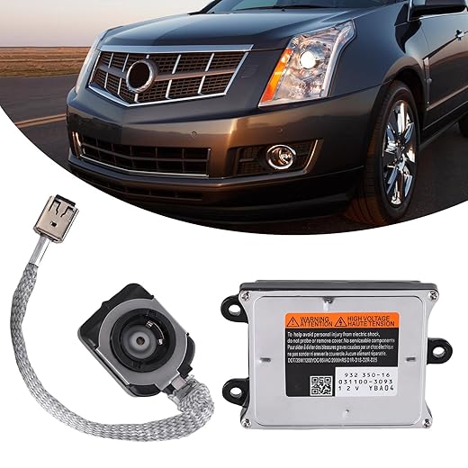 25906888 Xenon HID Headlight Ballast Control Unit with Igniter Fit for Cadillac SRX 2010-2016 Xenon Headlight Ballast Unit Assembly Hid Headlamp Ballast Module 22785848 13501591 SRX848