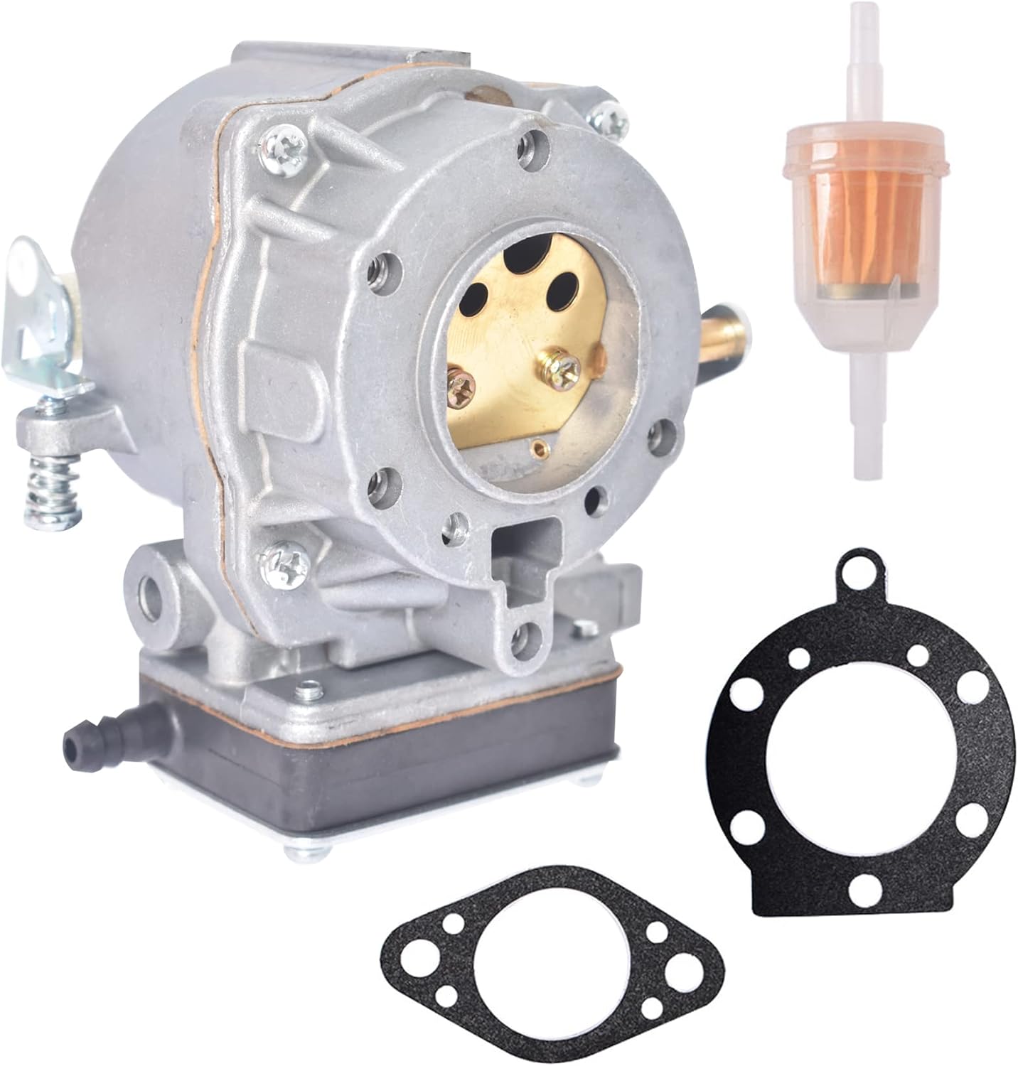 693480 499306 495181 Carburetor Replacement for Briggs Stratton 42E707 42E777 42A707 42A777 V-Twin Engine Replacement for Murray Replacement for Craftsman LT1000 87-96 16-21HP Carb