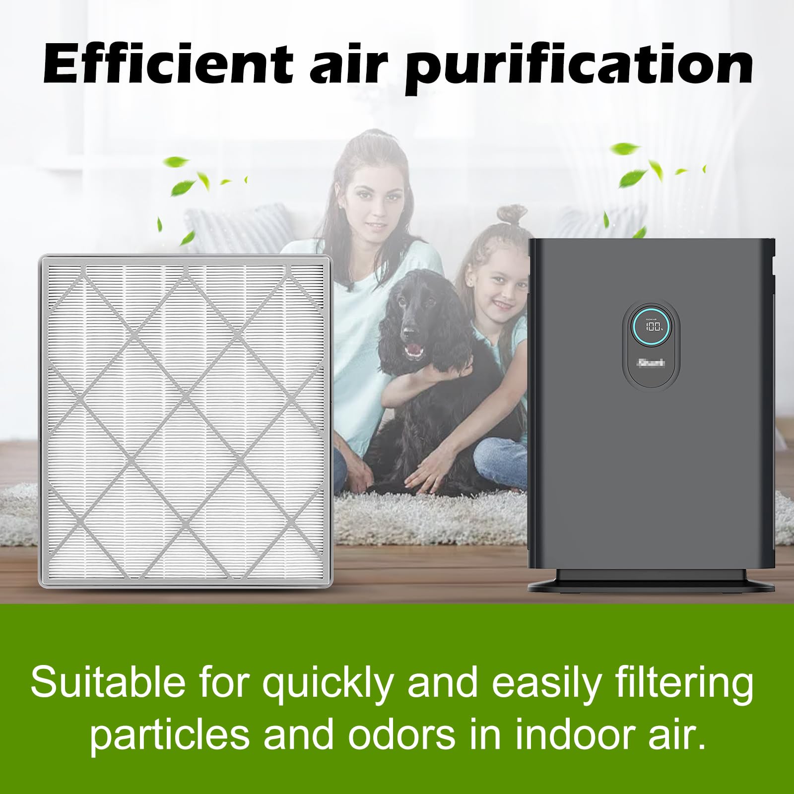Paquete de 3 purificadores de aire True HEPA HE401, 4 modelos HE400/HE401/HE402, sistema de filtración de grado H13 con prefiltro fino, filtro de repuesto He401, paquete de 3