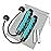Redify Weighted Cordless Jump Rope for Fitness[Suitable for Different Ages and Levels] Ropeless Jump Rope for Crossfit Boxing MMA WOD Training, High Speed Rope Skipping for Narrow Space