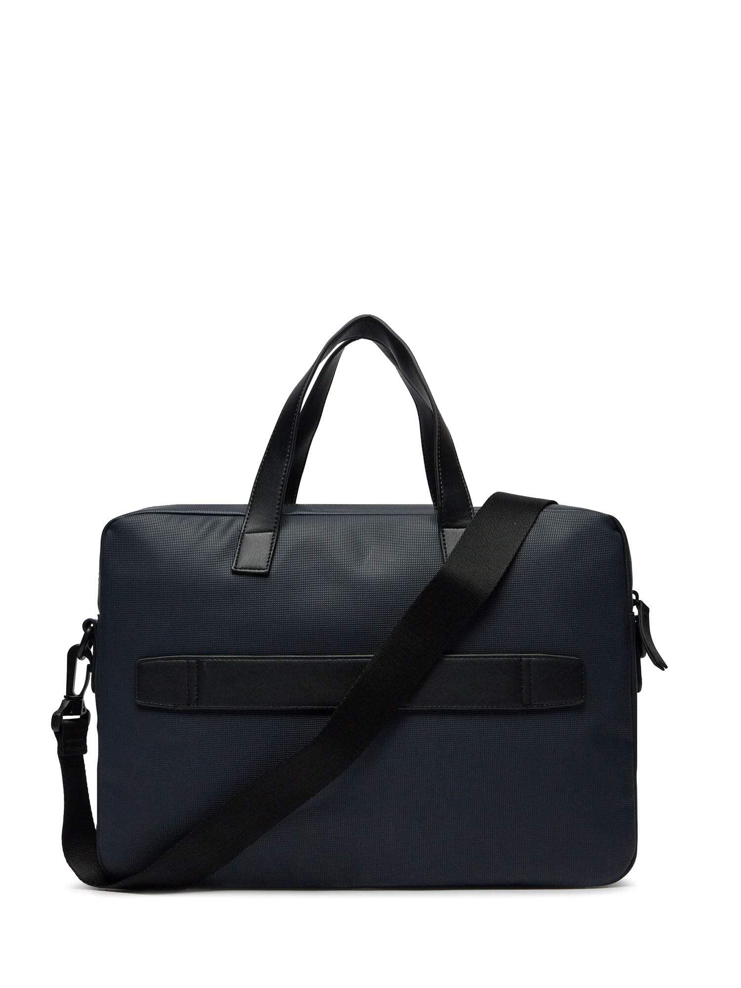Tommy Hilfiger TH Pique Monotype Slim Computer Bag Space Blue