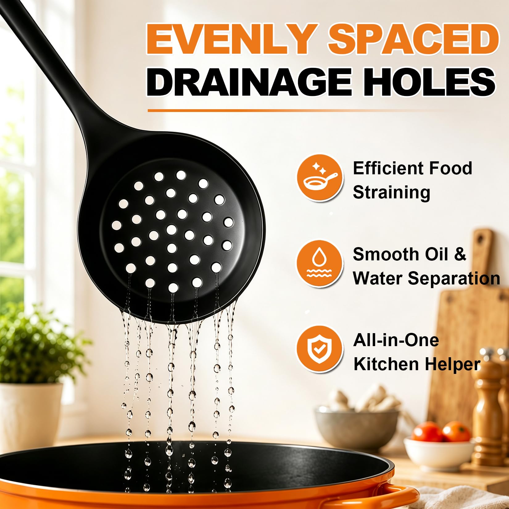 Set di 25 utensili da cucina in silicone con supporto, utensili da cucina antiaderenti, resistenti al calore, set di spatole in silicone senza BPA, con spatola, cucchiaio e mestolo