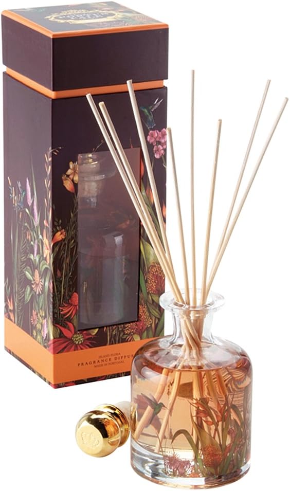 PORTUS HUMMINGBIRD40;Island Flora41 Cale 8 oz Fragrance Reed Diffuser by Castelbel
