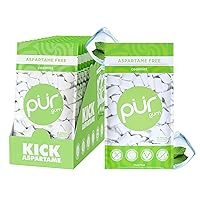 Vista 22 de PUR Gum Chicle sin aspartamo 100% xilitol Chicle con sabor natural a menta y chocolate, 55 piezas (paquete de 1)