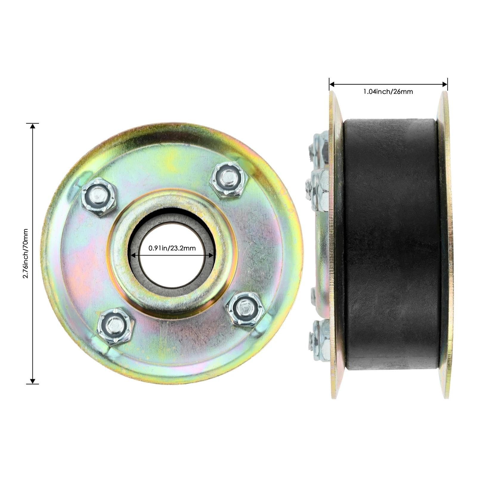 For 131-4509 125-2532 polea tensora de cortacésped y Kit Correa 120-3335 Apto for Cubierta 30" Tractores TimeMaster 126-0316 131-4506