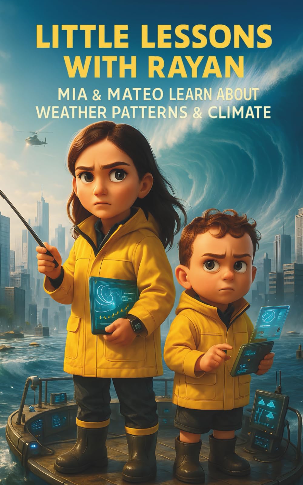 Little Lessons with Rayan: Mia & Mateo Learn About Weather Patterns & Climate: A Fun Weather & Climate Guide for Kids