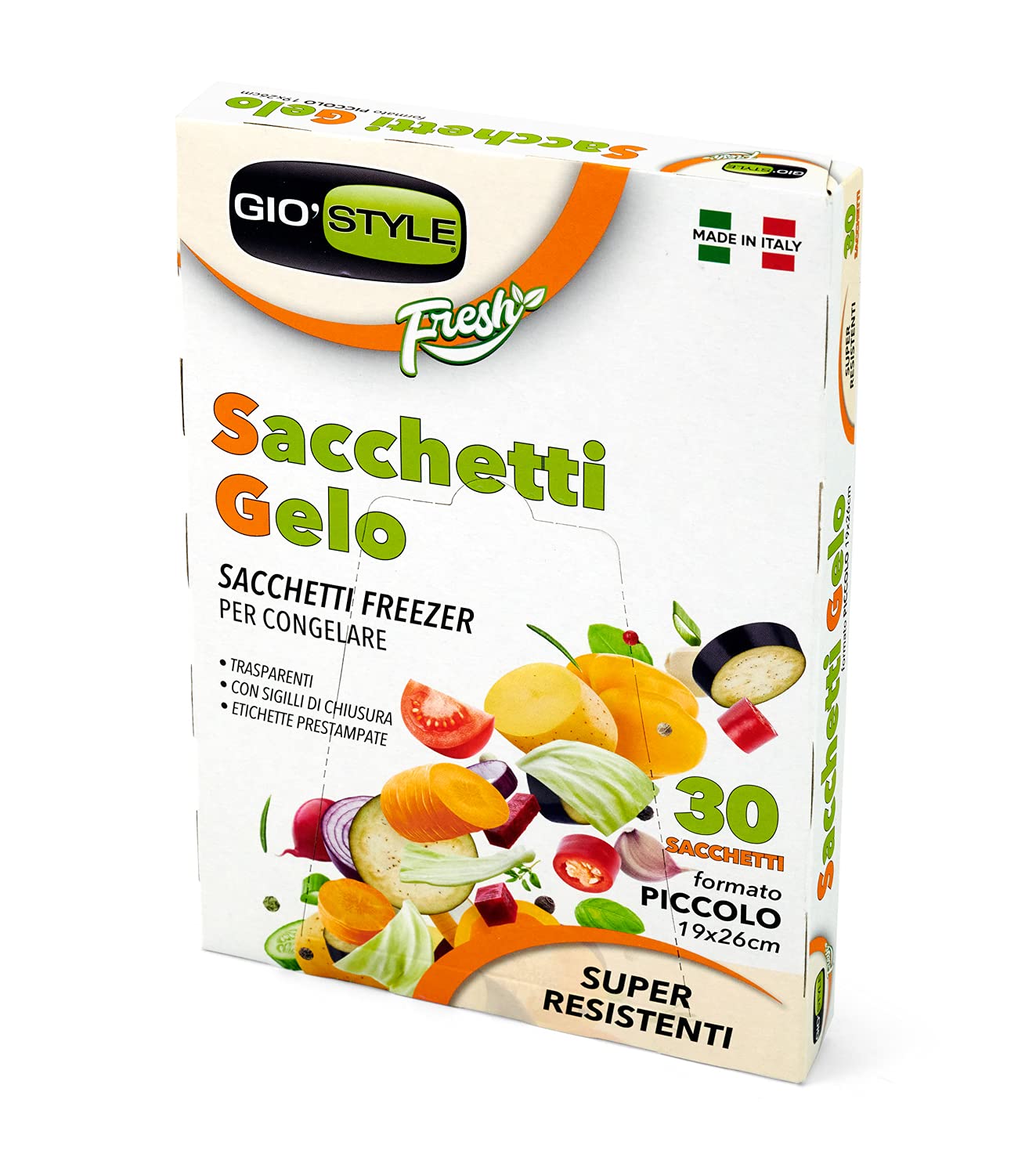 giostyle Sacchetti Gelo 19x26 30 pezzi