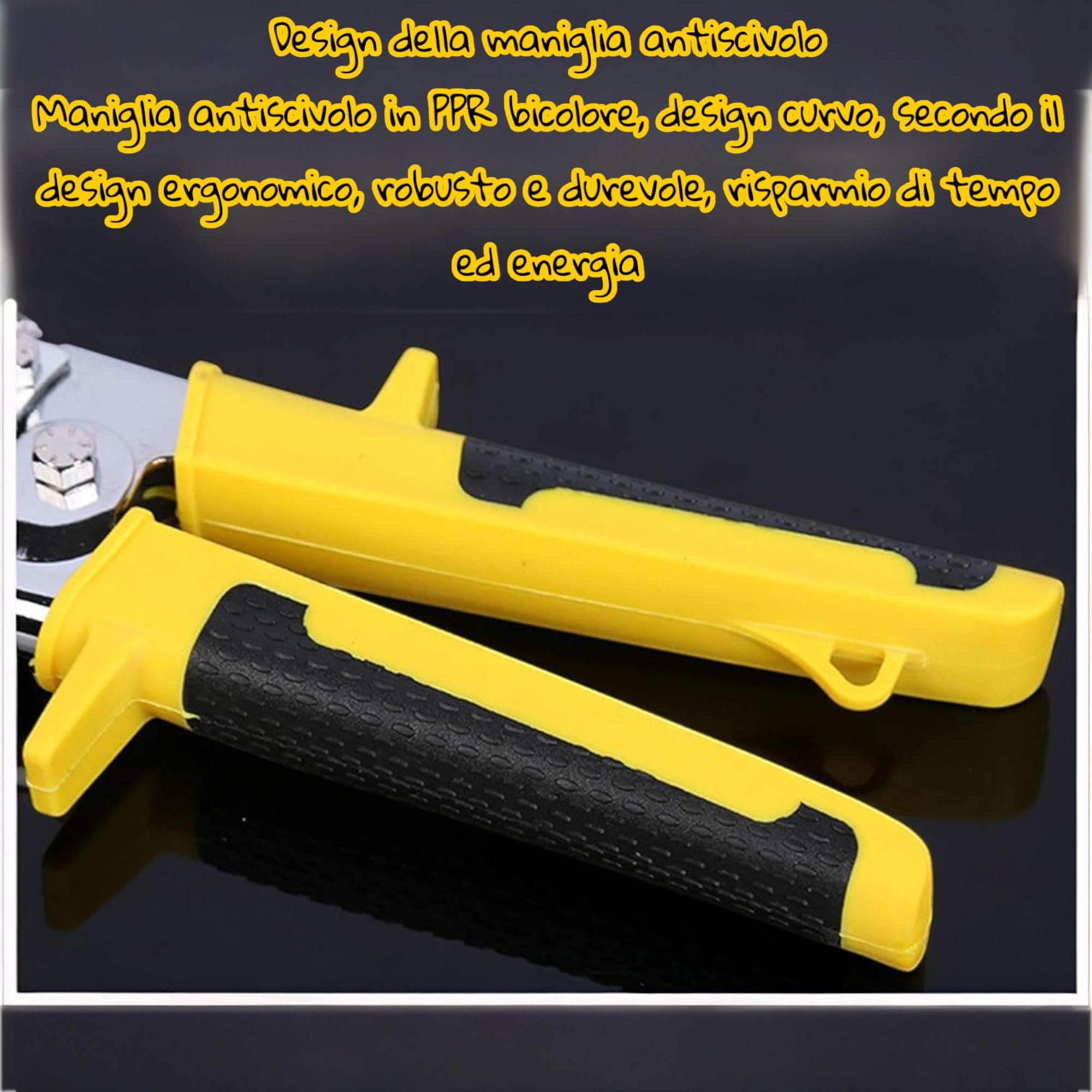Topolenashop Pinza Crimpatrice per Cartongesso Professionale | Unisce Profili C e U Senza Viti | Pinza per Lamiera Acciaio | Manico Ergonomico Antiscivolo | Art. 82057