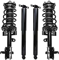 Vista 68 de Detroit Axle - Amortiguadores de puntales para Kia Optima 2011 2012 2013 [construido en Corea, con suspensión deportiva] Puntales delanteros