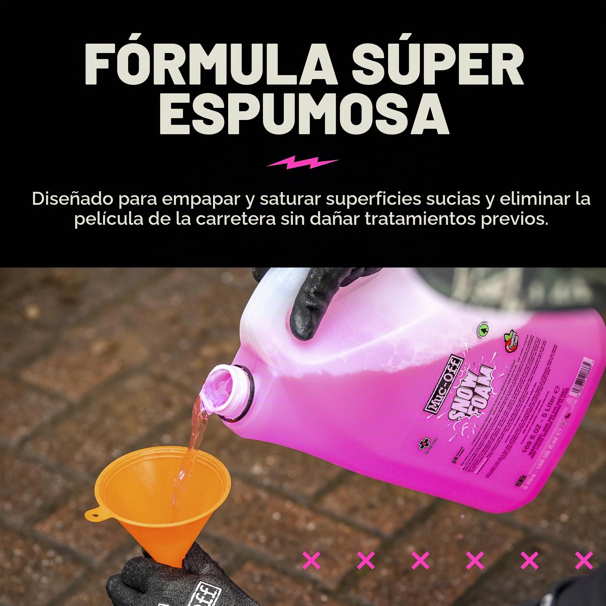 Muc-Off Motorradreiniger Snow Foam, 5L, 0709