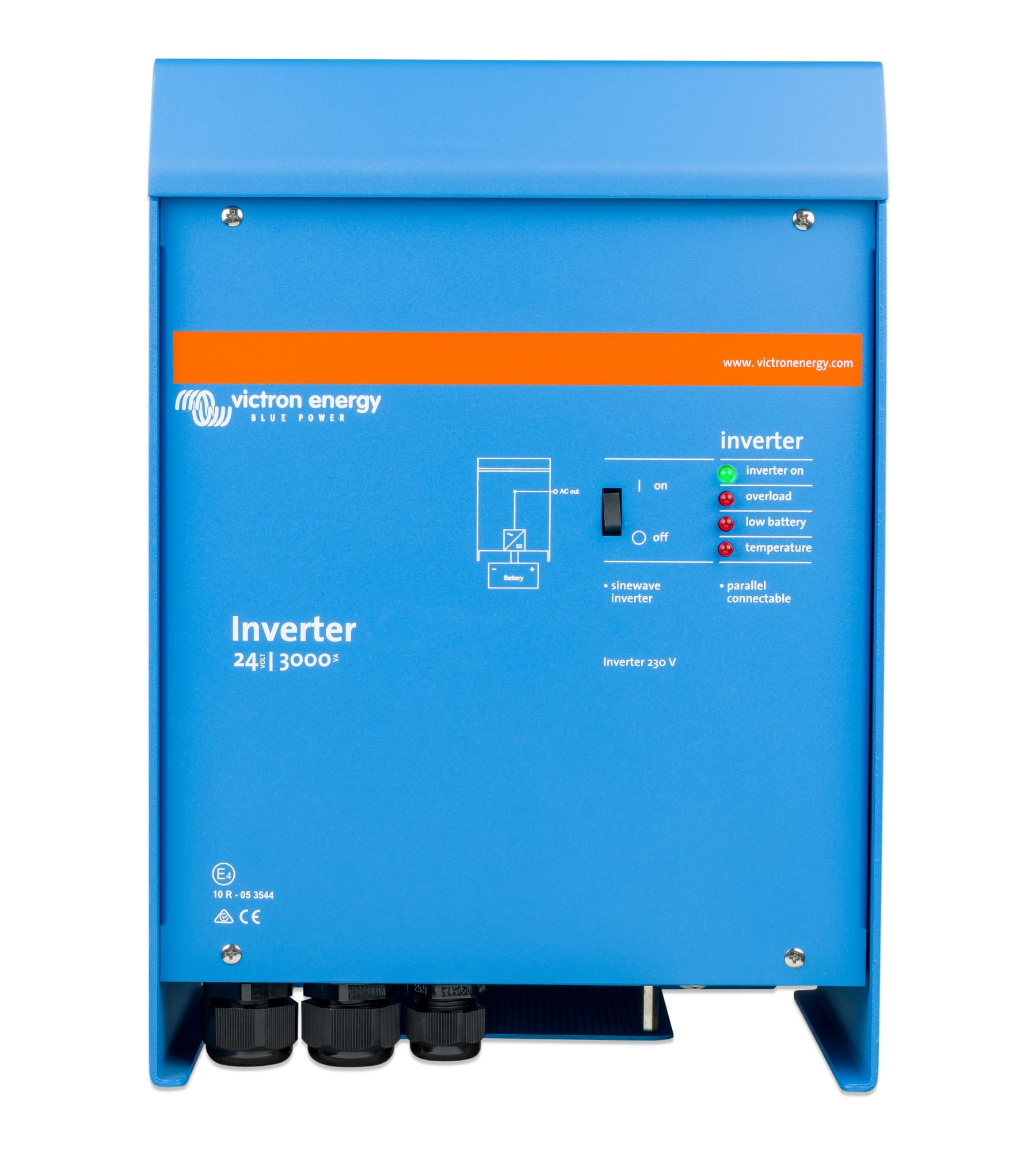Victron Energy 3000VA 24V 230V VE.Bus CA Convertisseur à Onde Sinusoïdale Pure