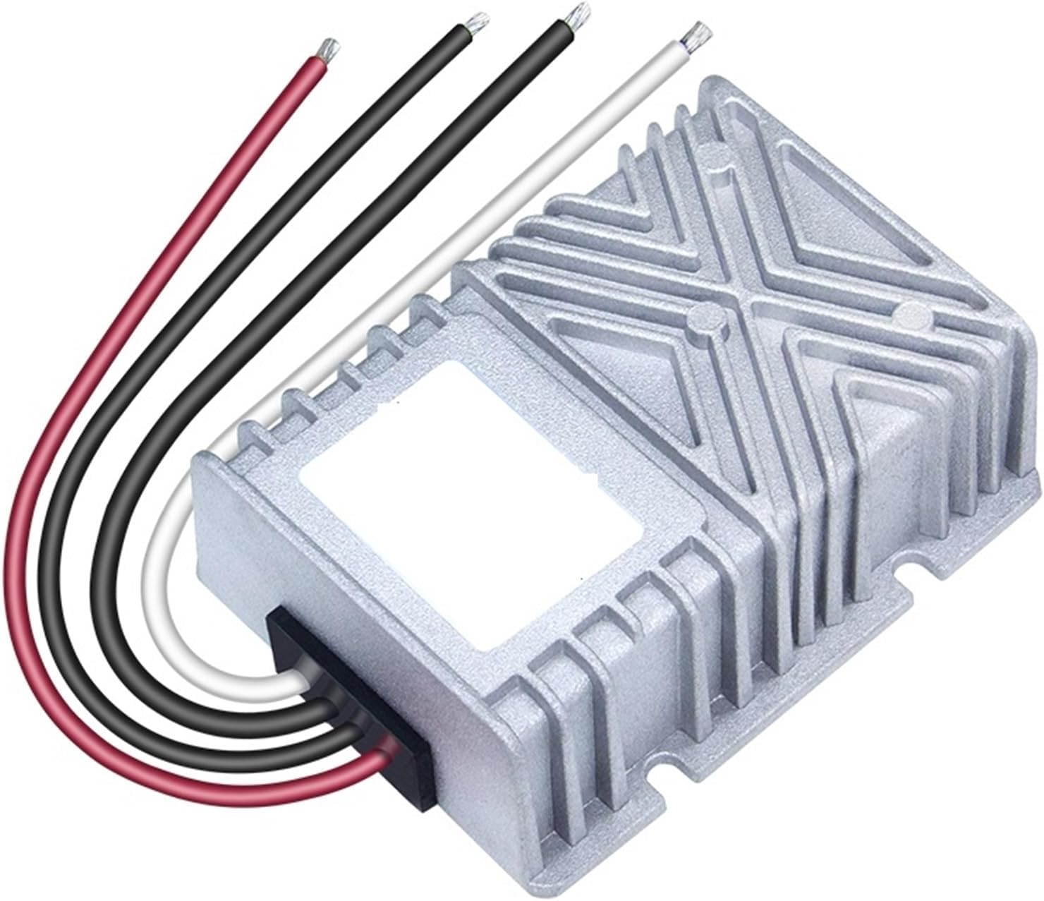 Step Down DC DC Converter 24V to 15V Voltage Regulator 1~65A Transformer Module Buck(40A 101Silver)