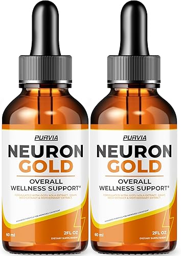 Neuron Gold Gotas de oro, suplemento líquido NeuronGold, neuropatía, apoyo nutricional para la salud, alivio del dolor nervioso, estimulador de