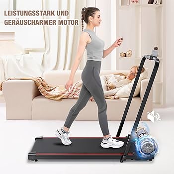CITYSPORTS Treadmill for Home, 2-in-1 Low Noise Under-Desk