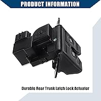 Vista 5 de No.812301H300 Motor de actuador de bloqueo de la puerta trasera del maletero de 4 pines para Hyundai Tucson GL GLS Limited SE 2.0L 2.4L 2010-2015