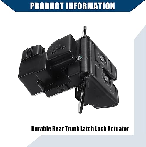 Miniatura 5 de No.812301H300 Motor de actuador de bloqueo de la puerta trasera del maletero de 4 pines para Hyundai Tucson GL GLS Limited SE 2.0L 2.4L 2010-2015 /