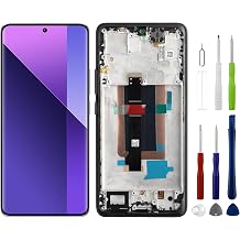 TFT Display Replacement Compatible with Redmi Note 13 Pro + 23090RA98C LCD Touch Screen Digitizer Assembly with Repair Toolkit,6.67-inch,No Fingerprint Function