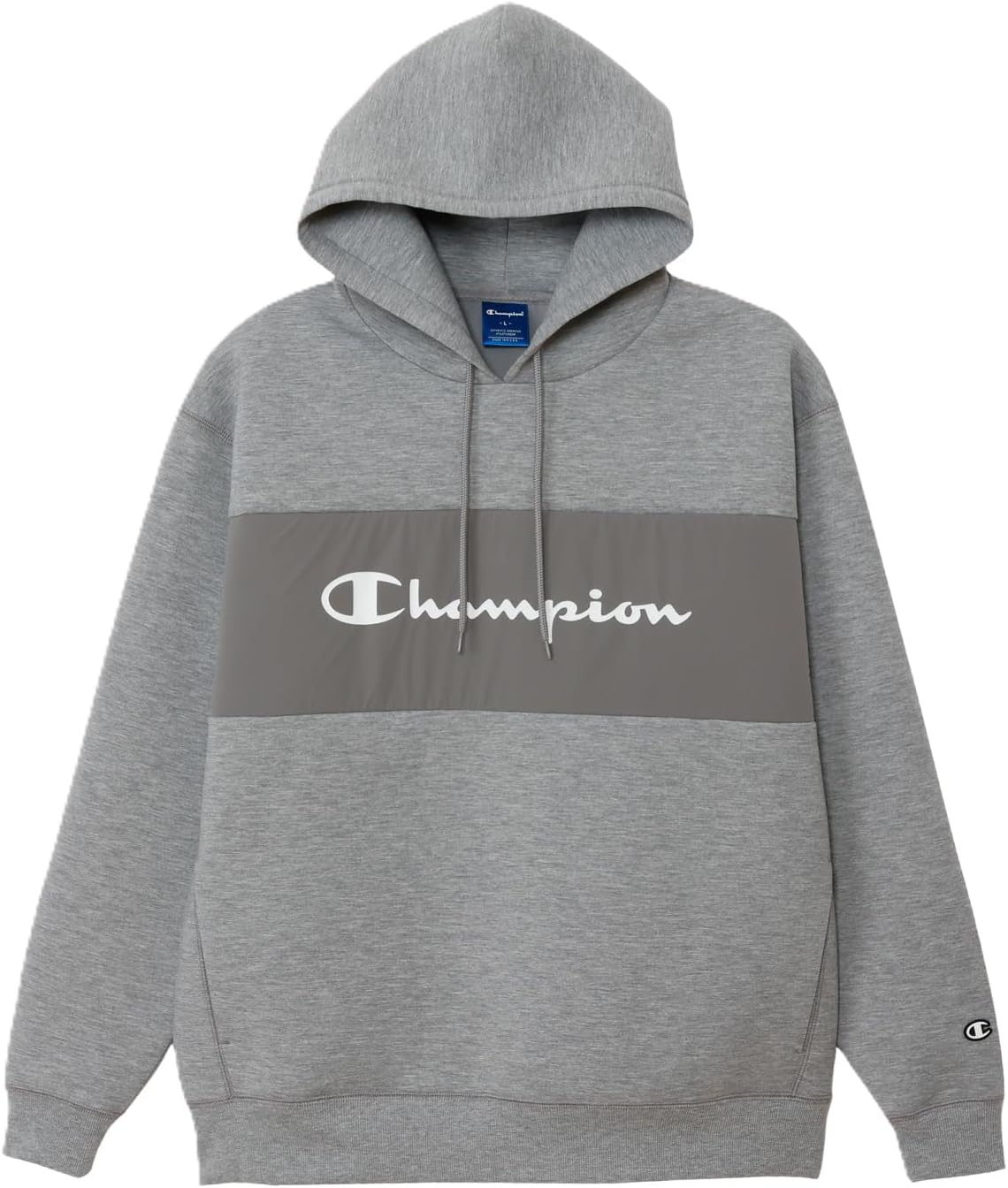 Champion] スウェット 長袖 ストレッチ 保温 ラバープリント TECH